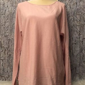 - MICHAEL KORS NEW Basics Sweater Medium Pale Pink